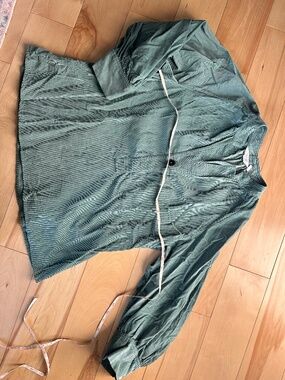 Mint Green Toast corduroy tunic